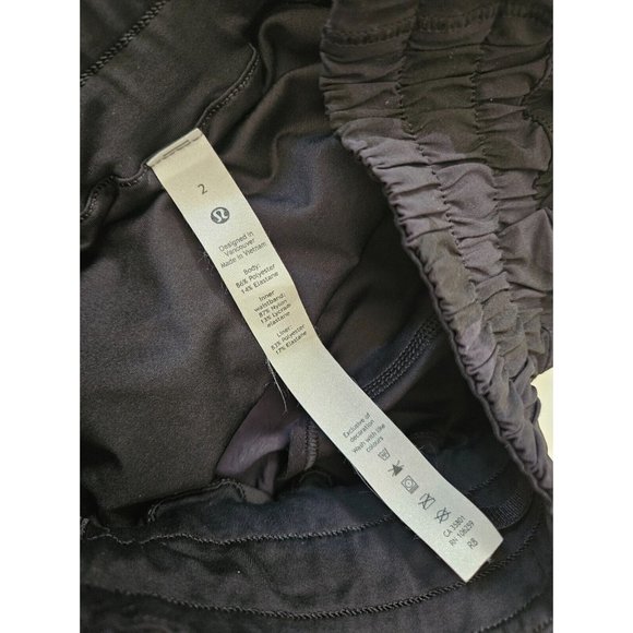 Lululemon Black 2 Track That Short *5" Heritage 365 Camo Deep Coal Multi - Picture 7 of 7